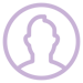 user avatar purple